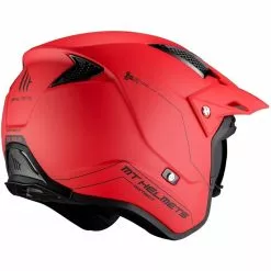 MT Helmets Casque De Moto DISTRICT Solid A5 Matt Red -MT Helmets Soldes Magasin mt helmets casque de moto district solid a5 matt red 102962