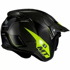 MT Helmets Casque De Moto DISTRICT Summit H3 Glossy Yellow Fluo -MT Helmets Soldes Magasin mt helmets casque de moto district summit h3 glossy yellow fluo 102965