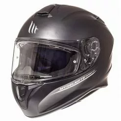MT Helmets Targo Solid A1 Integral Casque De Moto Matt Black