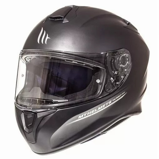 MT Helmets Targo Solid A1 Integral Casque De Moto Matt Black -MT Helmets Soldes Magasin mt helmets targo solid a1 integral casque de moto matt black 56078