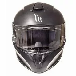 MT Helmets Targo Solid A1 Integral Casque De Moto Matt Black -MT Helmets Soldes Magasin mt helmets targo solid a1 integral casque de moto matt black 56080